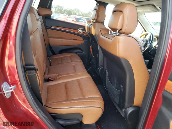 2012 Jeep Grand Cherokee Overland with VIN 1C4RJFCG1CC113295, listed as a Copart auction lot 49785785 with 0 mi miles and Salvage Title. Bid and sale history available at carsss.com. Image 12.