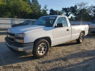 2006 Chevrolet Silverado 1500 Work Truck with VIN 3GCEC14X76G263200, listed as a Copart auction lot 74415544 with 0 mi miles and Clean Title. Bid and sale history available at carsss.com. Image 1.