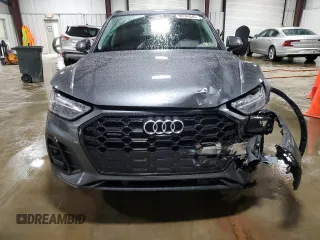 2022 Audi Q5 S line Premium Plus with VIN WA1EAAFY2N2120863, listed as a Copart auction lot 58784045 with 35,020 mi miles and Salvage title. Bid and sale history available at DreamBid. Image 5.