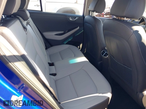 2022 Hyundai Ioniq Limited with VIN KMHCX5LD5NU265674, listed as a IAAI auction lot 41456208 with 30,438 mi miles and . Bid and sale history available at DreamBid. Image 8.