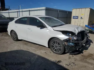 2022 Kia Forte GT-Line with VIN 3KPF54AD7NE469461, listed as a Copart auction lot 81897424 with 47,671 mi miles and Salvage Title. Bid and sale history available at carsss.com. Image 4.