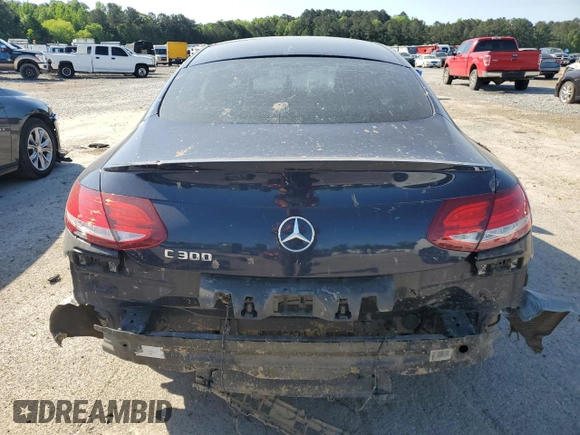 2018 Mercedes-Benz C 300 with VIN WDDWJ4JB0JF725438, listed as a Copart auction lot 53287065 with 83,059 mi miles and Clean Title. Bid and sale history available at carsss.com. Image 6.
