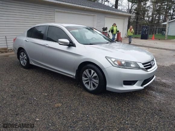 2014 Honda Accord Sedan LX with VIN 1HGCR2F36EA145417, listed as a IAAI auction lot 41944609 with 193,210 mi miles. Bid and sale history available at carsss.com. Image 1.