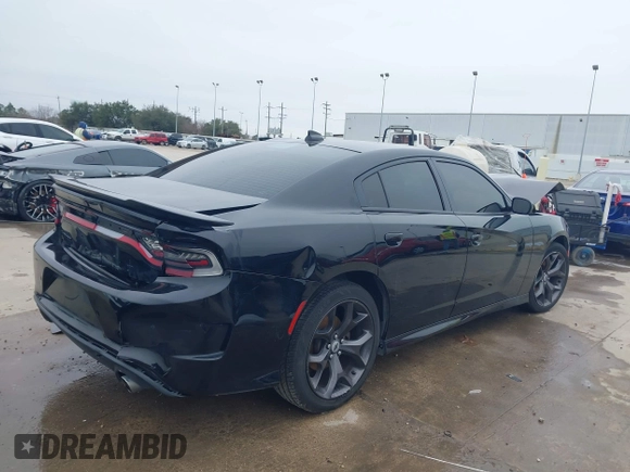 2019 Dodge Charger GT with VIN 2C3CDXHG8KH680986, listed as a IAAI auction lot 41576451 with 108,803 mi miles and . Bid and sale history available at DreamBid. Image 4.