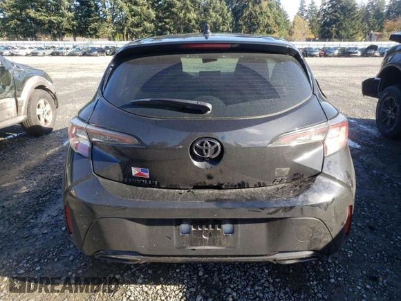 2022 Toyota Corolla Hatchback SE with VIN JTND4MBE5N3147177, listed as a Copart auction lot 79279194 with 38,593 mi miles and Salvage Title. Bid and sale history available at carsss.com. Image 6.
