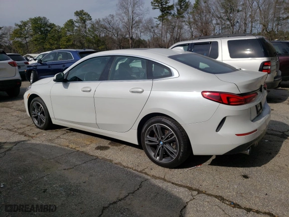 2022 BMW 2 Series 228i with VIN WBA53AK00N7K83835, listed as a Copart auction lot 42512605 with 47,464 mi miles and Salvage Title. Bid and sale history available at carsss.com. Image 2.