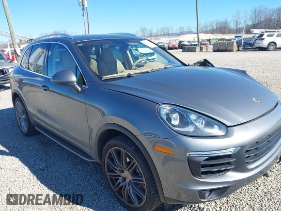 2017 Porsche Cayenne S z VIN WP1AB2A27HLA53653, wystawiony jako IAAI lot #41439419 z przebiegiem 100 740 mil mil oraz . Historia ofert i sprzedaży dostępna na DreamBid. Obrazek 1.