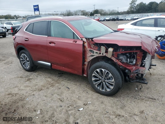 2024 Buick Envision Preferred with VIN LRBFZME49RD016110, listed as a Copart auction lot 88015305 with 7,072 mi miles and Salvage Title. Bid and sale history available at carsss.com. Image 4.