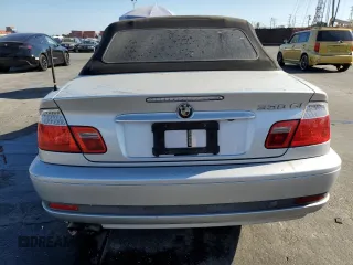 2005 BMW 3 Series 330Ci with VIN WBABW53485PL52340, listed as a Copart auction lot 70461414 with 123,269 mi miles and Salvage Title. Bid and sale history available at carsss.com. Image 6.