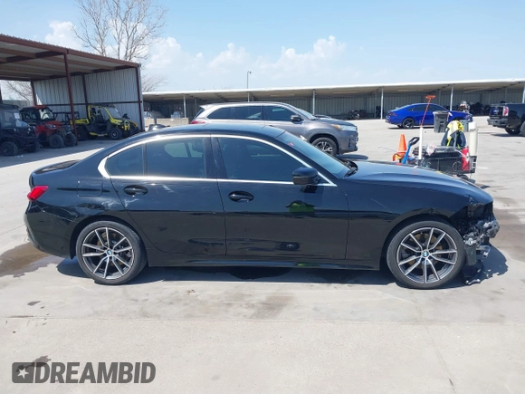 2019 BMW 3 Series 330i with VIN WBA5R1C51KFH09402, listed as a IAAI auction lot 41869138 with 59,115 mi miles and . Bid and sale history available at DreamBid. Image 14.