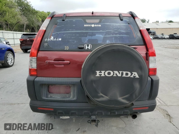 2005 Honda CR-V LX with VIN JHLRD68545C010716, listed as a Copart auction lot 53145835 with 300,350 mi miles and Salvage Title. Bid and sale history available at DreamBid. Image 6.