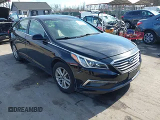 2015 Hyundai Sonata 2.4L SE with VIN 5NPE24AF8FH231881, listed as a IAAI auction lot 41678506 with 74,261 mi miles. Bid and sale history available at carsss.com. Image 1.