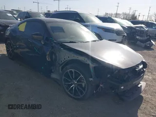 2017 Toyota 86 with VIN JF1ZNAA16H8702753, listed as a IAAI auction lot 41709990 with 37,870 mi miles. Bid and sale history available at carsss.com. Image 1.