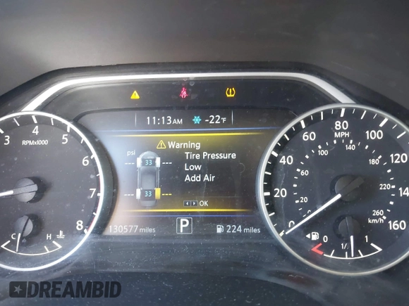 2017 Nissan Maxima SR with VIN 1N4AA6AP4HC453943, listed as a IAAI auction lot 41888527 with 130,577 mi miles and . Bid and sale history available at DreamBid. Image 7.