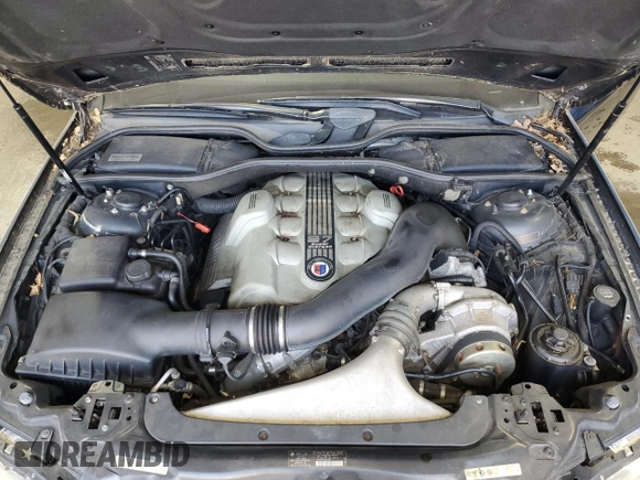 2007 BMW 7 Series 750i with VIN WBAHL83527DT89112, listed as a Copart auction lot 52806635 with 174,758 mi miles and Salvage title. Bid and sale history available at DreamBid. Image 11.