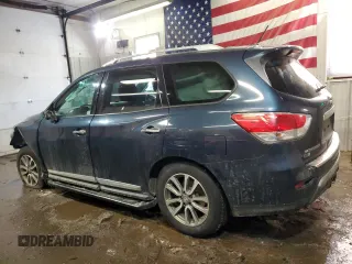 2013 Nissan Pathfinder SL with VIN 5N1AR2MM6DC669201, listed as a Copart auction lot 44315675 with 120,983 mi miles and Salvage Title. Bid and sale history available at carsss.com. Image 2.