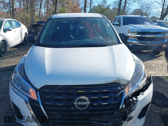 2023 Nissan Kicks S with VIN 3N1CP5BV2PL505021, listed as a IAAI auction lot 41265001 with 58,244 mi miles and . Bid and sale history available at carsss.com. Image 12.
