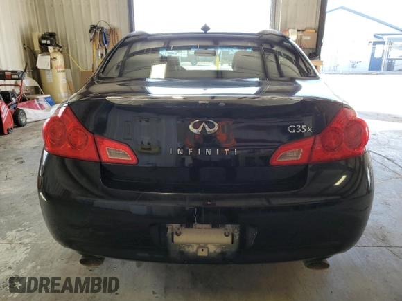 2007 Infiniti G35 G35x with VIN JNKBV61F97M801169, listed as a Copart auction lot 49737244 with 160,391 mi miles and Clean Title. Bid and sale history available at DreamBid. Image 6.