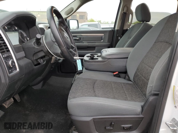 2017 Ram 1500 Big Horn with VIN 3C6RR7LT3HG784703, listed as a Copart auction lot 49700353 with 19,619 mi miles and Salvage title. Bid and sale history available at DreamBid. Image 7.