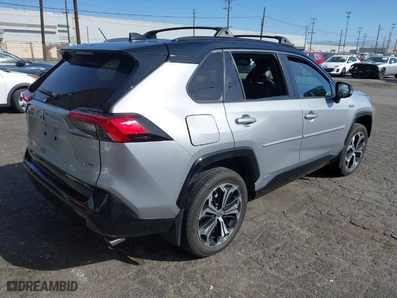 2021 Toyota RAV4 Prime XSE with VIN JTMFB3FV7MD055360, listed as a IAAI auction lot 40798288 with 20,157 mi miles. Bid and sale history available at carsss.com. Image 4.