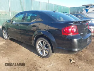 2012 Dodge Avenger SXT with VIN 1C3CDZCB2CN228306, listed as a IAAI auction lot 41833238 with 140,065 mi miles and . Bid and sale history available at carsss.com. Image 3.