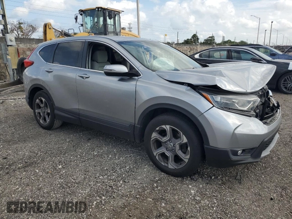 2017 Honda CR-V EX with VIN 7FARW1H58HE011809, listed as a Copart auction lot 48028085 with 63,510 mi miles and Salvage Title. Bid and sale history available at carsss.com. Image 4.