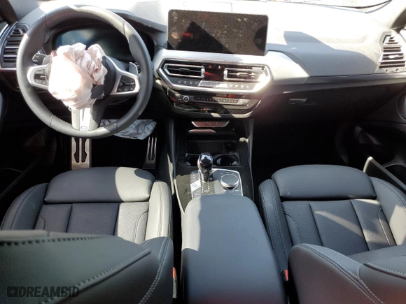 2023 BMW X4 xDrive30i with VIN 5UX33DT03P9P56353, listed as a Copart auction lot 38783133 with 2,903 mi miles. Bid and sale history available at carsss.com. Image 8.