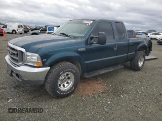 1999 Ford F-250 XL with VIN 1FTNX20L3XEB76271, listed as a Copart auction lot 43633095 with 166,947 mi miles and Salvage title. Bid and sale history available at DreamBid. Image 1.