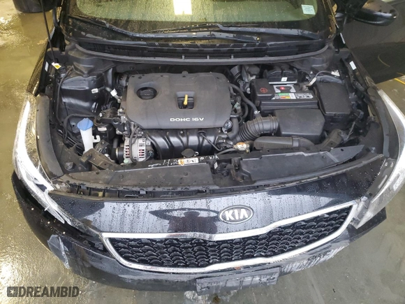 2017 Kia Forte LX with VIN 3KPFK4A7XHE138915, listed as a Copart auction lot 44567925 with 136,517 mi miles and Salvage Title. Bid and sale history available at carsss.com. Image 12.