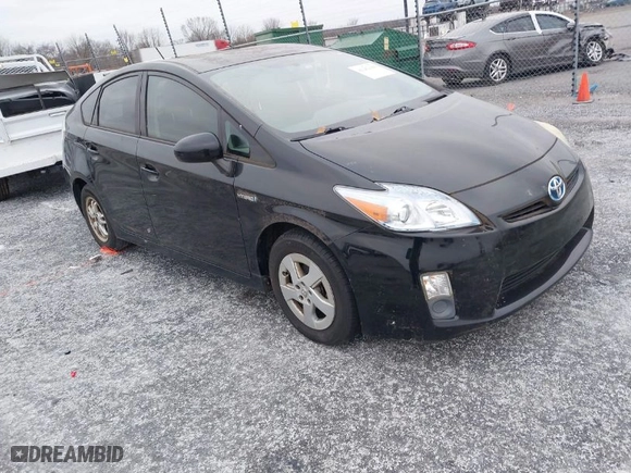 2010 Toyota Prius II with VIN JTDKN3DU9A0033900, listed as a IAAI auction lot 41262384 with 182,989 mi miles. Bid and sale history available at carsss.com. Image 1.