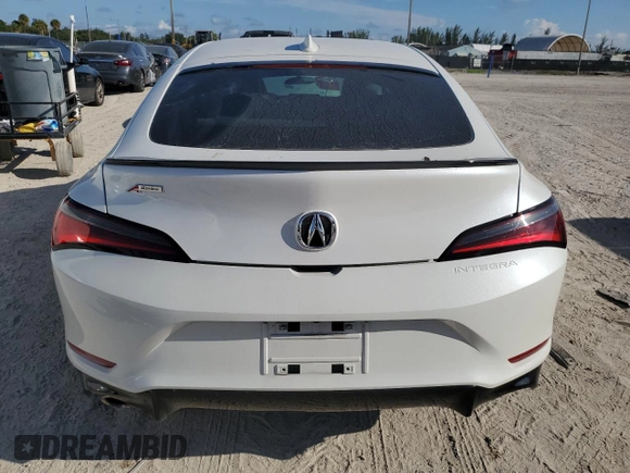 2023 Acura Integra w/A-Spec Package with VIN 19UDE4H34PA002414, listed as a Copart auction lot 73917954 with 2,171 mi miles and Salvage Title. Bid and sale history available at carsss.com. Image 6.