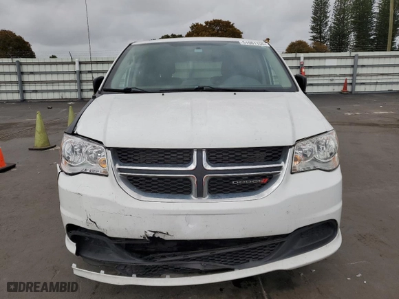 2018 Dodge Grand Caravan SE with VIN 2C4RDGBG4JR176894, listed as a Copart auction lot 51981155 with 125,700 mi miles and Salvage Title. Bid and sale history available at carsss.com. Image 5.