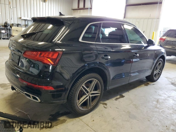 2018 Audi SQ5 Premium Plus with VIN WA1A4AFY7J2119403, listed as a Copart auction lot 88798535 with Not Provided miles and Salvage Title. Bid and sale history available at DreamBid. Image 3.