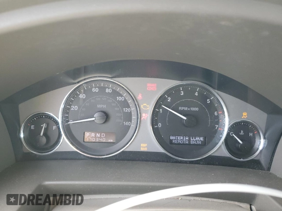 2008 Jeep Commander Limited with VIN 1J8HG58N98C125061, listed as a Copart auction lot 82491864 with 170,340 mi miles and Salvage Title. Bid and sale history available at carsss.com. Image 9.