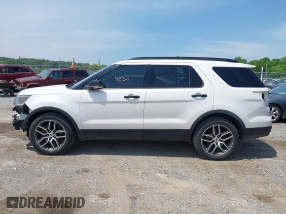 2017 Ford Explorer Sport z VIN 1FM5K8GT6HGA83768, wystawiony jako IAAI lot #42234234 z przebiegiem 82 063 mil mil oraz . Historia ofert i sprzedaży dostępna na DreamBid. Obrazek 14.