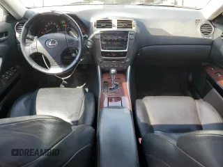2008 Lexus IS 250 with VIN JTHCK262782023852, listed as a Copart auction lot 55658825 with 160,506 mi miles and Salvage Title. Bid and sale history available at carsss.com. Image 8.
