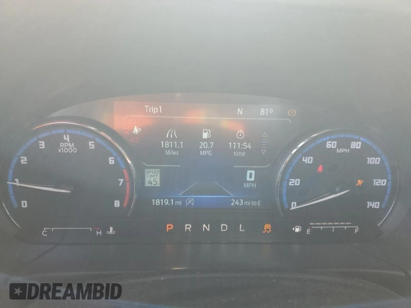 2024 Ford Bronco Sport Outer Banks with VIN 3FMCR9C65RRF37446, listed as a Copart auction lot 54663875 with 1,819 mi miles and Non repairable. Bid and sale history available at DreamBid. Image 9.