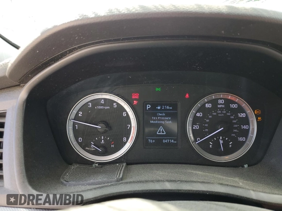 2018 Hyundai Sonata SE with VIN 5NPE24AF2JH631783, listed as a Copart auction lot 50821925 with 84,714 mi miles and Salvage Title. Bid and sale history available at DreamBid. Image 9.