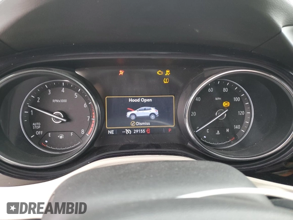 2023 Buick Encore GX Select with VIN KL4MMDS21PB009522, listed as a Copart auction lot 45412475 with 29,155 mi miles and Salvage title. Bid and sale history available at DreamBid. Image 9.