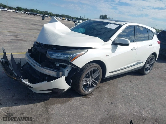 2019 Acura RDX w/A-Spec Pkg with VIN 5J8TC1H66KL021554, listed as a IAAI auction lot 41677107 with 78,474 mi miles. Bid and sale history available at carsss.com. Image 18.