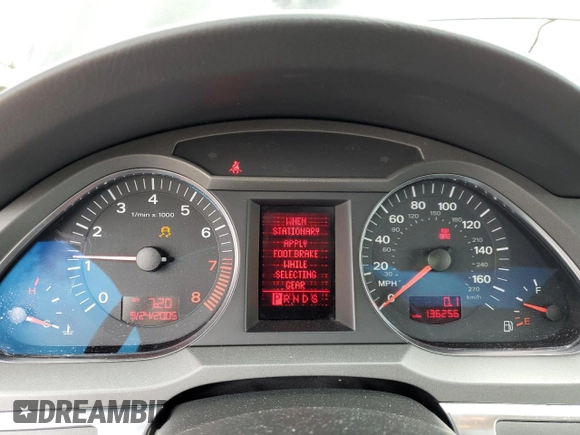 2006 Audi A6 3.2L z VIN WAUDH74F46N193537, wystawiony jako Copart lot #55841285 z przebiegiem 136 256 mil mil oraz Szkoda całkowita • Salvage title. Historia ofert i sprzedaży dostępna na DreamBid. Obrazek 9.