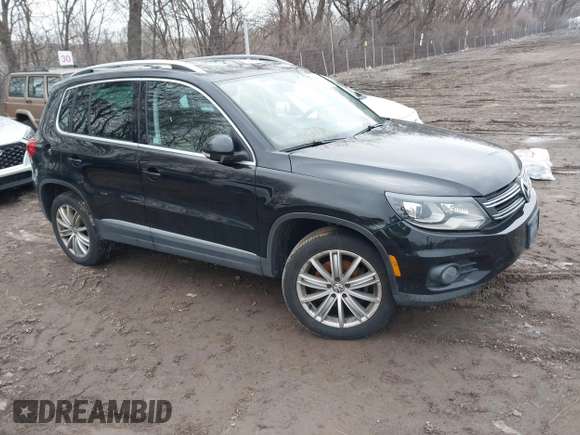 2016 Volkswagen Tiguan S with VIN WVGBV7AXXGW581315, listed as a IAAI auction lot 41495812 with 180,061 mi miles and . Bid and sale history available at DreamBid. Image 1.