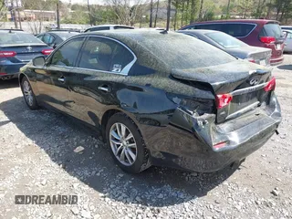 2014 Infiniti Q50 Sport with VIN JN1BV7ARXEM693887, listed as a IAAI auction lot 41916223 with 149,084 mi miles and . Bid and sale history available at carsss.com. Image 3.