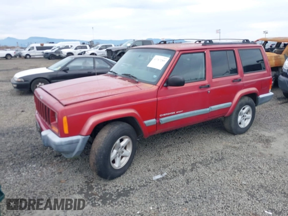 1999 Jeep Cherokee Sport with VIN 1J4FT68S1XL596443, listed as a IAAI auction lot 41767289 with 192,826 mi miles and . Bid and sale history available at DreamBid. Image 2.