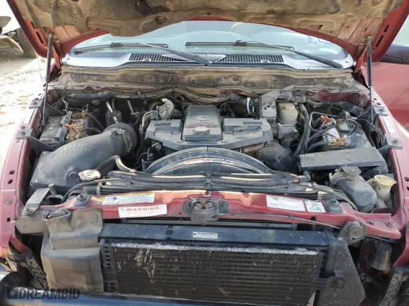 2007 Dodge Ram 3500 SLT with VIN 3D7MX48A37G832283, listed as a Copart auction lot 79617584 with 397,609 mi miles and Salvage Title. Bid and sale history available at carsss.com. Image 12.