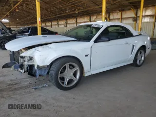 2000 Ford Mustang GT with VIN 1FAFP45X7YF140760, listed as a Copart auction lot 52975924 with 0 mi miles and Salvage Title. Bid and sale history available at carsss.com. Image 1.