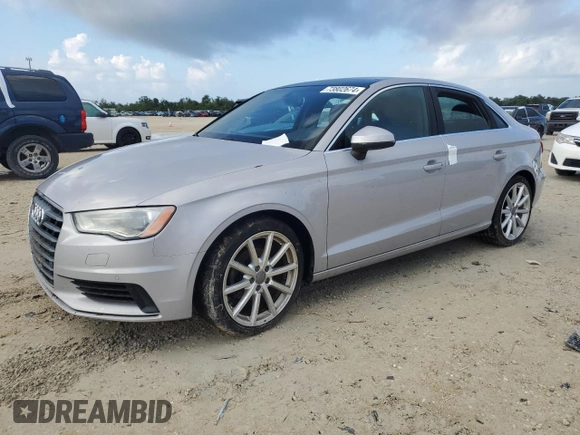 2015 Audi A3 2.0 TDI Premium Plus with VIN WAUCJGFF1F1084120, listed as a Copart auction lot 73802674 with 0 mi miles and Salvage Title. Bid and sale history available at carsss.com. Image 1.