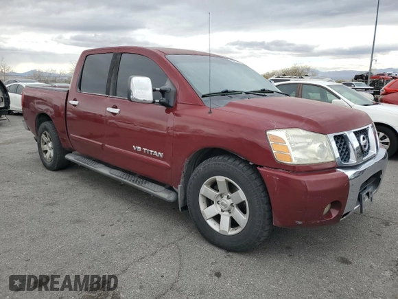 2005 Nissan Titan XE with VIN 1N6AA07A75N520364, listed as a Copart auction lot 46874915 with 234,431 mi miles and Clean Title. Bid and sale history available at DreamBid. Image 4.