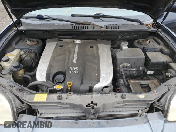 2004 Hyundai Santa Fe GLS with VIN KM8SC13E74U842843, listed as a Copart auction lot 84851334 with 0 mi miles and Salvage Title. Bid and sale history available at carsss.com. Image 12.