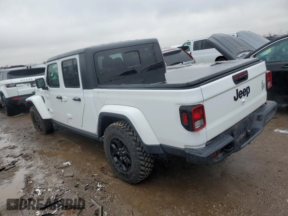 2021 Jeep Gladiator Freedom с VIN 1C6HJTAG9ML605725, выставлен на аукционе Copart как лот 47885265 с пробегом 45 085 миль миль и Списание • Salvage title. История ставок и продаж доступна на DreamBid. Изображение 2.